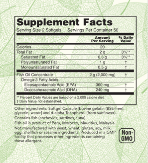 Omega-3 (Fish Oil)